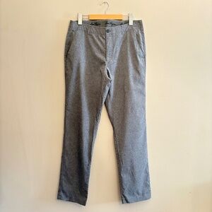 Hogan Grey Flat Front Athletic Golf Pants